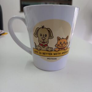 Latte Mug - Life is Better with Animals